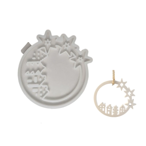 Star House Silicone Molds for Soap Making Cement Gypsum Silicone Molds Chocolate Fondant Silicone Molds