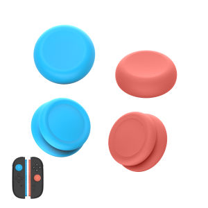 IINE Dual-height Silicone Joystick Caps for Switch 2 Joypad 4pcs set Precise Molding Comfortable Grip for Protective Switch 2 Joypad