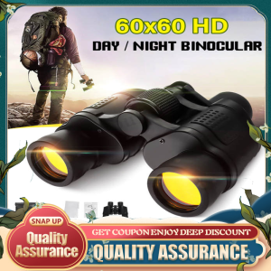 【Free Shipping+1Year Warranty】High Clarity Telescope 60X60 Binoculars Hd 3000M High Power For Outdoor Hunting Optical Lll Night Vision binocular Fixed Zoom