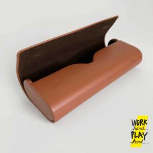 WHPH Shop กล่องใส่แว่น กล่องแว่น minimal หนังเทียม กล่องแว่นตา วินเทจ