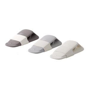 Space Saving Door Stoppers Windproof Silicone Door Wedge for Sliding Glass Door Patioes Door balconies Entryways Security