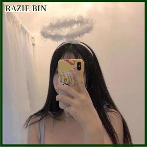 RAZIE BIN Christmas Performances Party Favor Feather Angel Headband Cosplay Costume Angel Outfit Angel Halo Headband