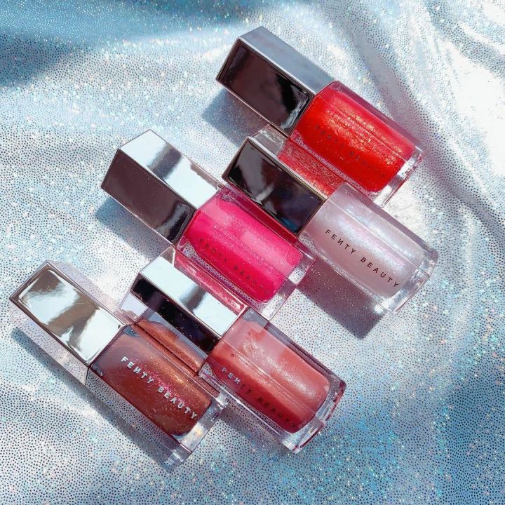 Fenty Beauty Christmas limited edition lip gloss lip glaze set Fussy