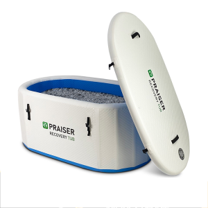 Portable Ice Bath Recovery Bucket Cold Plunge Ice Bath Bucket Outdoor Inflatable Bath Tub Foldable Bathtub Bucket