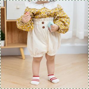 ถุงเท้า ปกป้องเท้าของคุณ ถุงเท้าเด็ก ดูดซับเหงื่อและระบายอากาศได้ ขยายส้นเท้า ประณีต หลวม ทารก