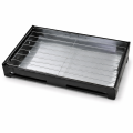 Panggangan Arang Portable Lipat BBQ Grill Stainless Steel - Alat Bakar Sate Ikan Daging Serbaguna Mini Outdoor Camping. 