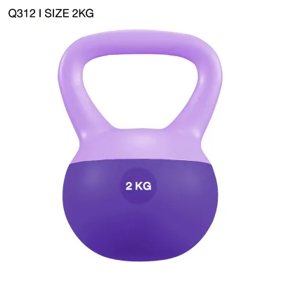 Kettlebell PVC Mềm Cao Cấp - Dụng Cụ Tập Gym Đa Năng 2/4/5/6/8KG