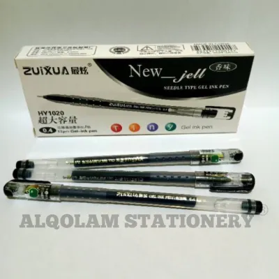 SELUSIN ( 12 PCS ) New Gel Pulpen Zuixua 0.4 mm Gel Pen Zuixua / Van-Art 0.4mm