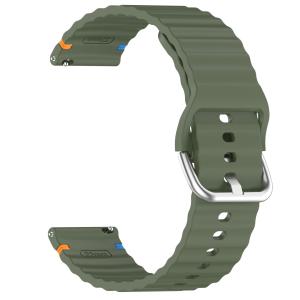 Suunto Smart Watch Strap Suunto Vertical 2 /Race 2 /Run /Race S /9 Peak /5 Peak Wave Stitching Silicone Strap 22mm