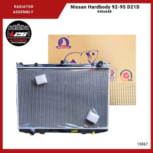 15067 Nissan Hardbody 1992-1995 D21D Radiator Assembly M/T 430x648x26mm (Polar)