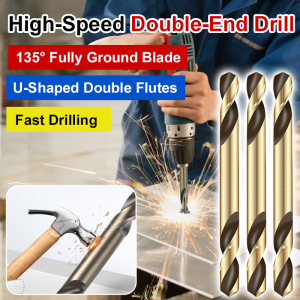 Stainless steel Twist drill twisted diamond M43 high speed steel Blades high hardness Alloy Electric drill alloy rotary head Electric drill bits work efficiency