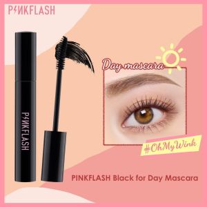 Pinkflash Oilproof Curl Mascara - Maskara Day & Night Tahan Air - Virgo Shoop