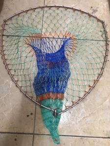 Mặt vợt vớt cá tốt inox xếp gọn - Chưa bao gồm cán vợt