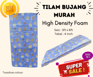 ✨ReadyStock✨Tilam Single Murah 4 inci Tilam Rebond Single Mattress Rebond Tilam Bujang Single Murah FREE BOX