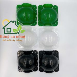 BCTQL -Combo 5 Bầu nhựa chuyên hỗ trợ chiết cành giúp rễ chiết sinh trưởng và phát tốt ( size L - 12x13cm )
