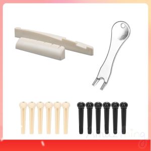 Amazthing Acoustic Guitar Accessories Kit | Neck Rests Bridge Pin Puller Bridge Pins