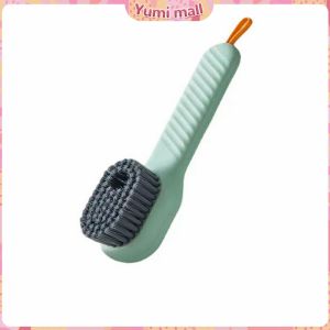 Yumi แปรงรองเท้ามีช่องใส่น้ำยา ขนแปรงนุ่ม แปรงปัดผ้า แปรงทำความสะอาดอเนคประสงค์ Shoe brushes