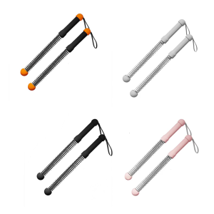 2pcs linh hoạt sức mạnh tay lò xo Expander dây thừng luyện tập cơ bắp xây dựng dây rèn sức mạnh Rod cho nhà phòng tập thể dục