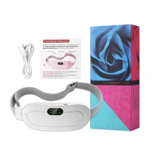 Menstrual Heating Pad Smart Warm Palace Belt Relief Waist Pain Cramps Vibrating Abdominal Massager Electric Waist heating Belt Device Women Festival Gift