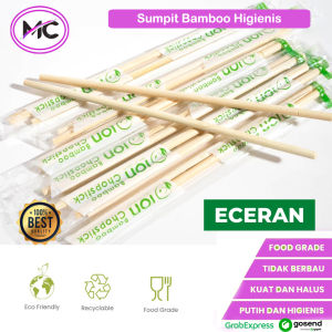 Sumpit Bambu Steril dan Tusukan Gigi Sumpit Bamboo Higienis Alat Makan Mie Bakmi Bahan Food Grade