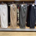 UNIQLO Free Shipping ~! Uの249+! Pleated Wide Leg Pants Women's Trousers Commuter Casual Slim High Waist Straight Pants 463182 NEW Authentic 2024. 