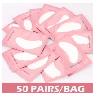50/100 Pairs Women Eye Patch Eyelash Extensions Under Eye Pad U SHAPE Lash Eyelash Extension Makeup Tool
