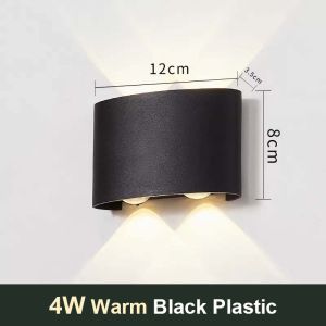 Outdoor Wall lamp light LED lamps Nordic modern decorative outdoor waterproof Lighting IP66 E27 Automatic induction for balcony villa hote Mounted Fixtures for Balcony Garage Garden Fashion Yard Lighting Villa Gate post Sconces