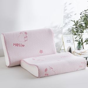 SUNLIGHT HOME Vỏ gối cao su làm mát bằng băng thoáng khí vỏ gối xốp hoạt hình