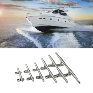 Heavy Duty Marine Cleat 316 Stainless Steel Hollow Base Cleat for Yacht and Use (4/5/6/8/10/12 inch)