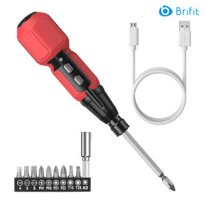 Brifit Tua Vít Điện Mini 280 Vòng/phút Tua Vít Xoay Siêu Mã Lực 3.6V Tay Cầm Chống Trơn Trượt Cáp Sạc USB