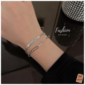 พร้อมส่ง มีเก็บเงินปลายทาง กำไลข้อมือแฟชั่น สไตล์เกาหลี (ราคาต่อ 1 เส้น) : Do hight