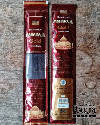 Dupa Hio India MAHARAJA GOLD 50 Batang Darshan Asli Wangi Harum