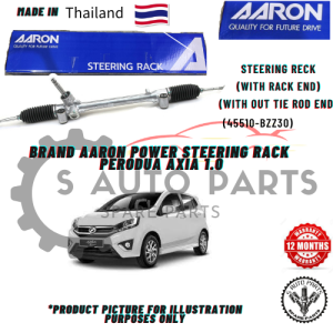 PERODUA AXIA 1.0 POWER STEERING GEAR RACK -BRAND 100% ORIGINAL AARON