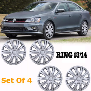 COVER VELG SPORT WELDOP WILDOP DOP RODA LOWIN DESIGN 5083 A SILVER - 1 SET 4 PCS