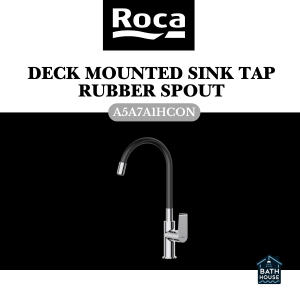Roca Enna-N Deck Mounted Sink Tap Rubber Spout A5A7A1HCON