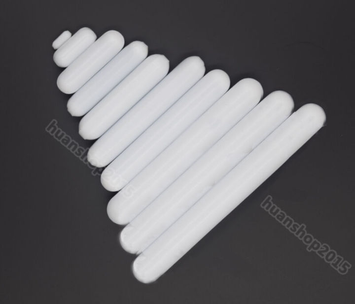 CHSZCHC 20 Pcs 30mm(1.18 Inch) PTFE Magnetic Stirrer Mixer
