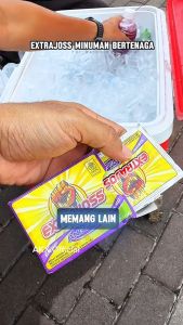Extra joss Minuman berperisa dengan gingseng @ royal jeli.