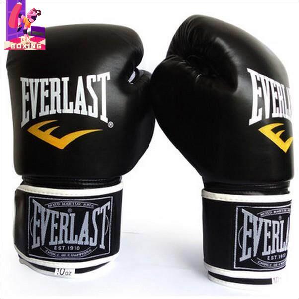 【Clearance sale】 6oz 8oz 10oz 12oz 14oz EVERLAST Boxing Gloves Professional  Boxing Muay Thai Training Gloves Sanda Boxing Gloves Lazada PH