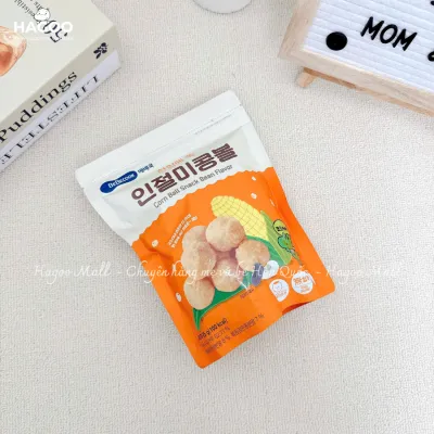 BÁNH BỎNG VIÊN BI NHIỀU VỊ BEBECOOK - BÁNH ĂN DẶM HỮU CƠ CHO BÉ 12M+