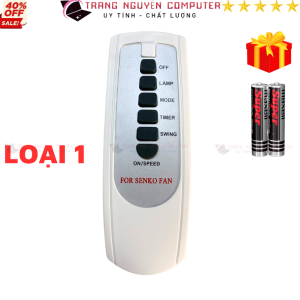 Remote điều khiển quạt SENKO Mã 03 điều khiển quạt SENKO - Tặng kèm pin - Trang Nguyễn Computer