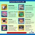 (100 Pcs)  Plastik OPP Lem 17 x 21,5 cm 30'S Micron – Ukuran Super Jumbo untuk Roti Extra Besar, Kue Bundling, Sabun Handmade, dan Hampers Premium!. 