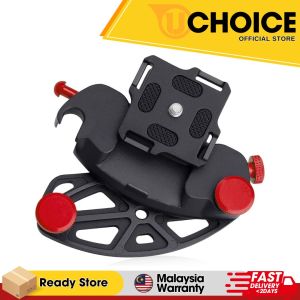 Quick Release Plate for DSLR Digital Camera and Action Camere