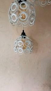 Lampu gantung / lampu hias minimalis tangga ruang tamu isi 3 bulat motif