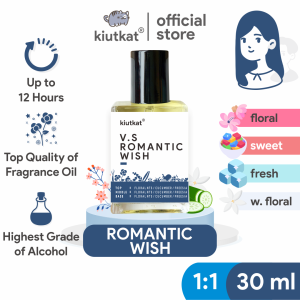 ROMANTIC WISH by KIUTKAT - Parfum Wanita Original Isi 30ml | Searah VICTORIAS SECRET - ROMANTIC WISH