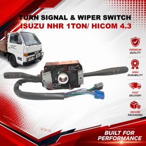 ISUZU NHR 1 TON /HICOM 4.3 HEAD LAMP TURN SIGNAL SWITCH & WIPER SWITCH SUIS SIGNAL SUIS WIPER 8-97287884-2