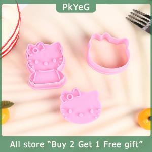 [COD] PkYeG KITCHEN KT Cat Shape DIY Sandwich Mold Cutter Little Kitty Cat Shape Sandwich Mold Bread Cake Mold Maker Home Kitchen Breakfast Dessert Tools