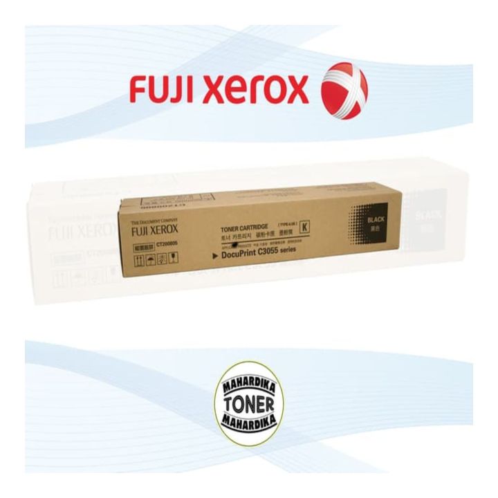 TONER FUJI XEROX DOCUPRINT C3055 BLACK CT200805 Toner Hitam