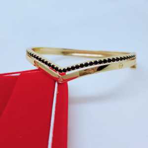 Gelang Tangan Bangle Wanita Aksesoris Fashion Awet Tahan Lama Anti Karat Cocok Untuk Harian R2-6E