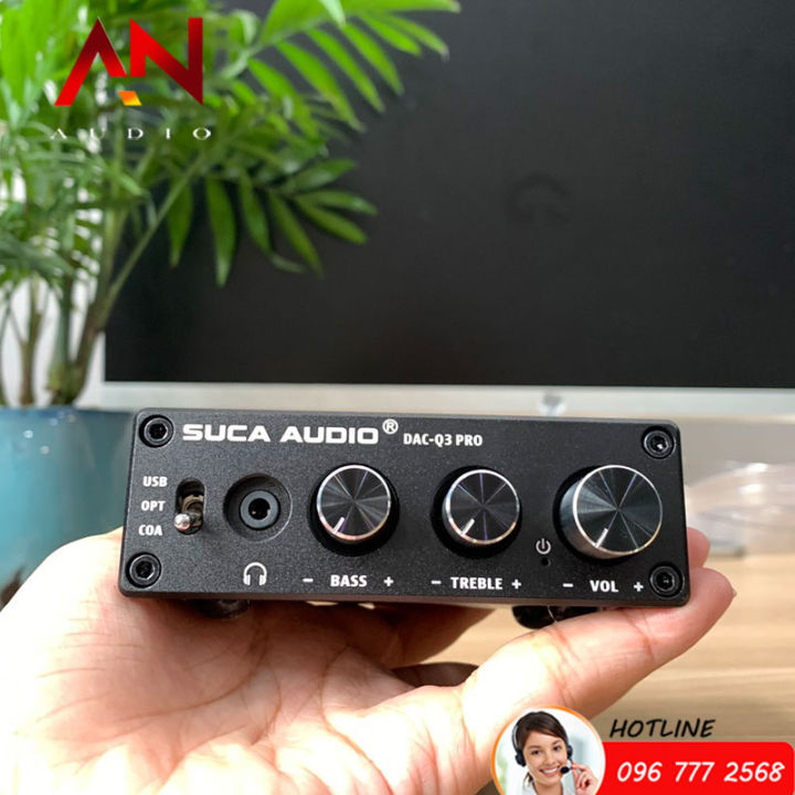Giải Mã SUCA-AUDIO DAC Q3 Pro – Chip SA9123 – Điều Chỉnh Bass + Treble ...
