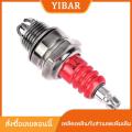 MAOHONG F7TC/BM6A/CM6A/L7T  หัวเทียนสามด้านสำหรับเลื่อยเบนซินและเครื่องตัดแปรงอุปกรณ์ทำสวนใหม่เครื่องตัดหญ้า. 
